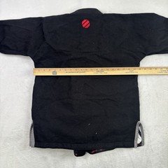UFC Gym Vandal Kimonos Black Gi Size M-3 Long Sleeve Jiu Jitsu MMA