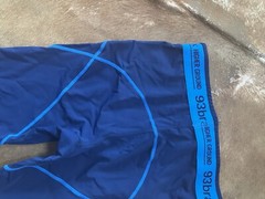 93 Brand Standard Issue Seek Higher Grounds Blue Grappling Tights Sz S