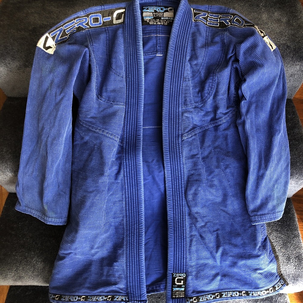 ZERO G TATAMI BRAZILIAN JIU JITSU GI KIMONO SIZE A 2 L ADULT UNISEX