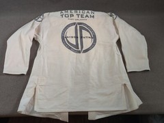 Brazilian Jiu Jitsu Muay Thai Gi Top Jacket Adult A3 White MMA BJJ *Read*