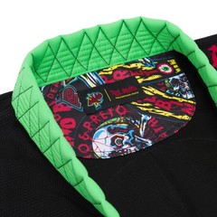 Albino & Preto Till Death Black BJJ Gi with Bags – Premium Brazilian Jiu-Jitsu
