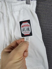 Mikado karate suit gis gui judo student used size 000
