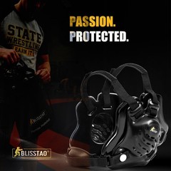 Wrestling Headgear BJJ Ear Guard for Youth & Adult – 2-in-1 Interchangeable C…