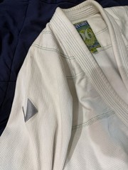 CENTURY 96 Especial Signature Series Jiu-Jitsu Gi White Green A1