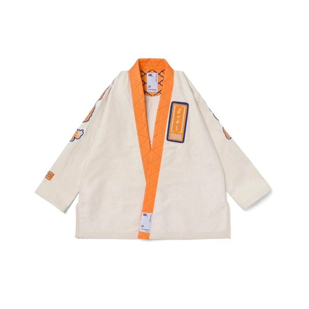 Albino and Preto Batch A&P x NESM Unbleached BJJ Gi jiu-jitsu Kimono With Bag