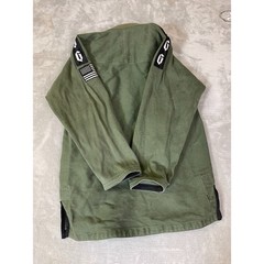 Gameness A3 Professional Fightwear Brazilian Jiu-Jitsu Mens Olive Green 2015