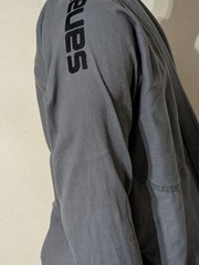 Sanabul Essential BJJ Gi Kimono Top for Men Brazilian Jiu Jitsu Gi Size A1 Grey