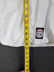 Mikado karate suit gis gui judo student used size 000