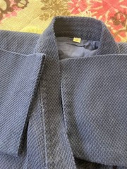 Japanese Kendo Gi Jacket Uniform Navy Blue Cotton 100 Martial Arts