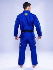 New Fuji Sports Sekai 3.0 „World” Mens Brazilian Jiu-Jitsu BJJ Gi – Blue/Yellow