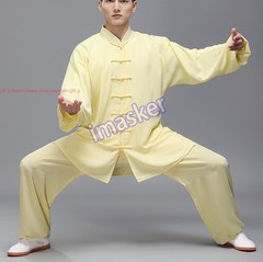 Women Men Soft Chinese Tai Chi Martial arts Suit Wing chun Wushu Kung fu Uniform