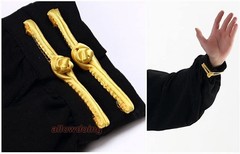 One Suit Unisex Cotton Silk Dragon Embroidery Long Sleeves Tai Chi Uniform Suit