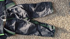 Hawk BJJ Gi Black Green K0