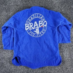 Lot of 2 Toro BJJ Gi Tops Kids M1 Brabo Brazilian Jiu Jitsu Blue Black