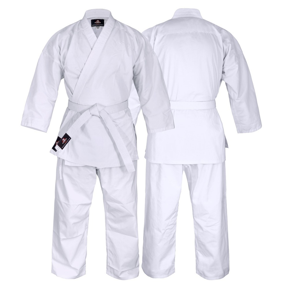 Karate Gi – Durable Light weight karate Uniform for Adults and Kids with Belt