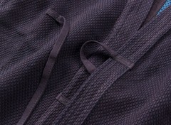 indigo dyed navy blue double layer Japanese Kendo gi Kendogi 100% Cotton