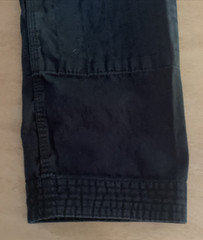 Kingz Kimonos Jiu Jitsu 100% Cotton Youth Pants Black Size M2 See Measurements