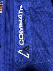 Gameness Air BJJ Gi Blue Size A2 Combate Academy Uniform Top Only No Belt