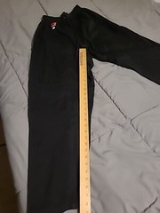 GTMA Martial Arts Pants Black Drawstring Elastic 4/180