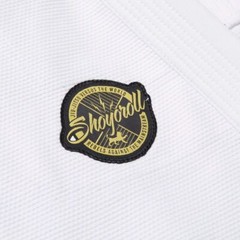 Shoyoroll Jiu Jitsu Uniform RVCA Batch 136 Competitor Retro BJJ 450 GSM White
