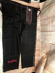 Men’s JIU JITSU BREAK POINT BLACK A-4 Cotton Pants