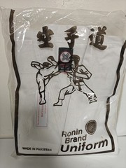 Ronin Brand Competition Karate Uniform Pants/ Belt/ Shirt-Size 3 / 100% Cotton