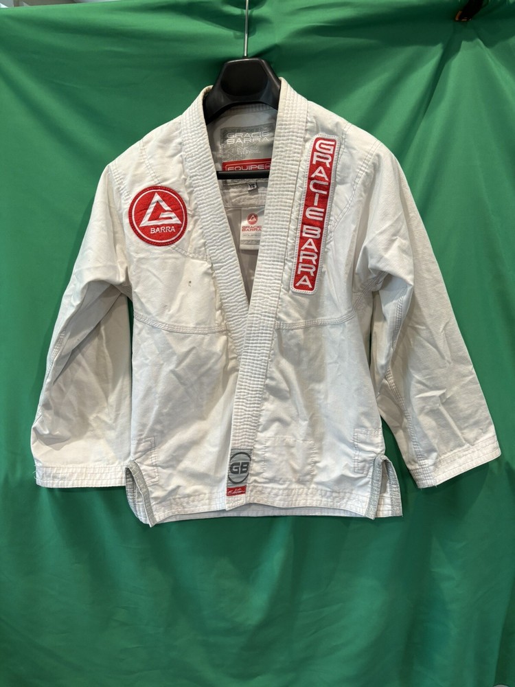Gracie Barra GB Equipe Storm Jiu-Jitsu Kimono Gi TOP Only Size Y6