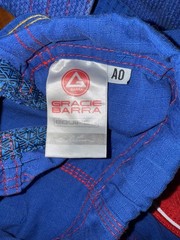 A0 Gracie Barra Blue Gi (kimono, pants & rashguard included)- Sz A0 Mens