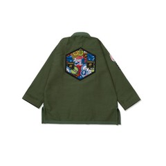Ap New 450gsm A2 BJJ Albino and Preto Fundamenta Olive Green „With Bags”