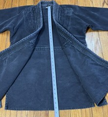 Grey Oriental Gateway Dragon 100% Cotton Martial Arts Jujutsu Karate Jacket Sz 3