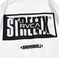 Men’s Shoyoroll BJJ Kimono RVCA x StreetX GI V2 450 GSM Uniform White With Bag