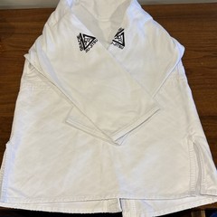 Gracie Jiu-Jitsu Official Gi 6/190 White Jacket 100% Cotton