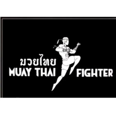 Mongkol Prajiat Boxing Tranditional Set Color White And Blue Head Armband Handma