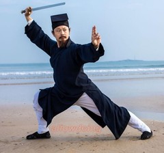 Wudang Taoist Suit Kung Fu Tai Chi Uniform Wushu Wing Chun Unisex Robe Or Pants
