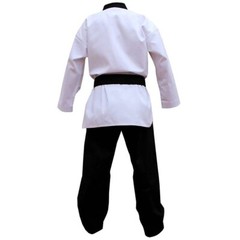 Lightweight Summer Sports All Around Men’s Brazilian Jiu Jitsu Gi–Black/White A2