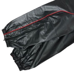 Mizuno Sauna suits Weight loss wear top and bottom set Black Red logo NEW