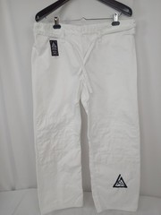 Gracie Brand Jiu Jitsu Official Gi Set White Sz 4/170 A2 BJJ Jacket Pants Belt