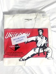 Century Martial Art Uniform Jacket White Adult Size 4 Taekwondo – New