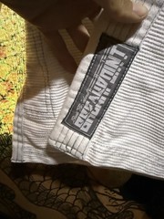Breakpoint BJJ Gi Jacket A3 White Checkmat Brazilian Jiu Jitsu Top