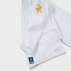 KINGZ x IBJJF Official Gi White 450 GSM BJJ Gi | Competition Legal Kimono