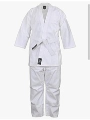 JP Advance Choice Adult XL 6/190 White Martial Arts 3-piece Outfit