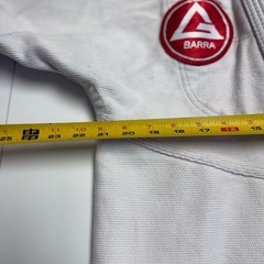Gracie Barra GB1 Edition Jiu Jitsu Gi Jacket A1 White Cotton Brazilian BJJ Top