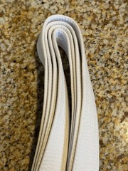 Fuji A3 White Belt Kimono Jiu Jitsu Cotton RN# 83977*