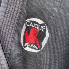 Caique Jiu Jitsu Youth Gi Embroidered Lightweight Black Size M3