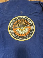 Kingz Kimonos Comp450 Blue A1 with RPBJJ back patch.