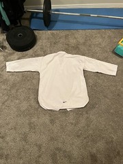 Nike Vintage White Korea Taekwondo Kimono Size 11, 210CM