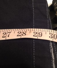 SBG Gi A2 Black Straight Blast Gym MMA Martial Arts JuJitSu