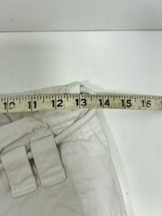 Moya Brand Co. Jim Jitsu Pants Cotton Rope Tie Waist White Sz KO
