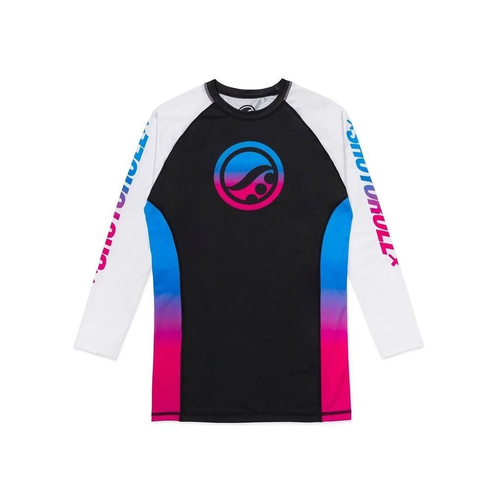 Best Selling Shoyoroll Retro Gradient Rash Guard LS with Short