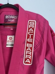 GRACIE BARRA Jiu Jitsu Gi Girls PINK Equipe GB Edition Lite Ripstop Kimono Y4